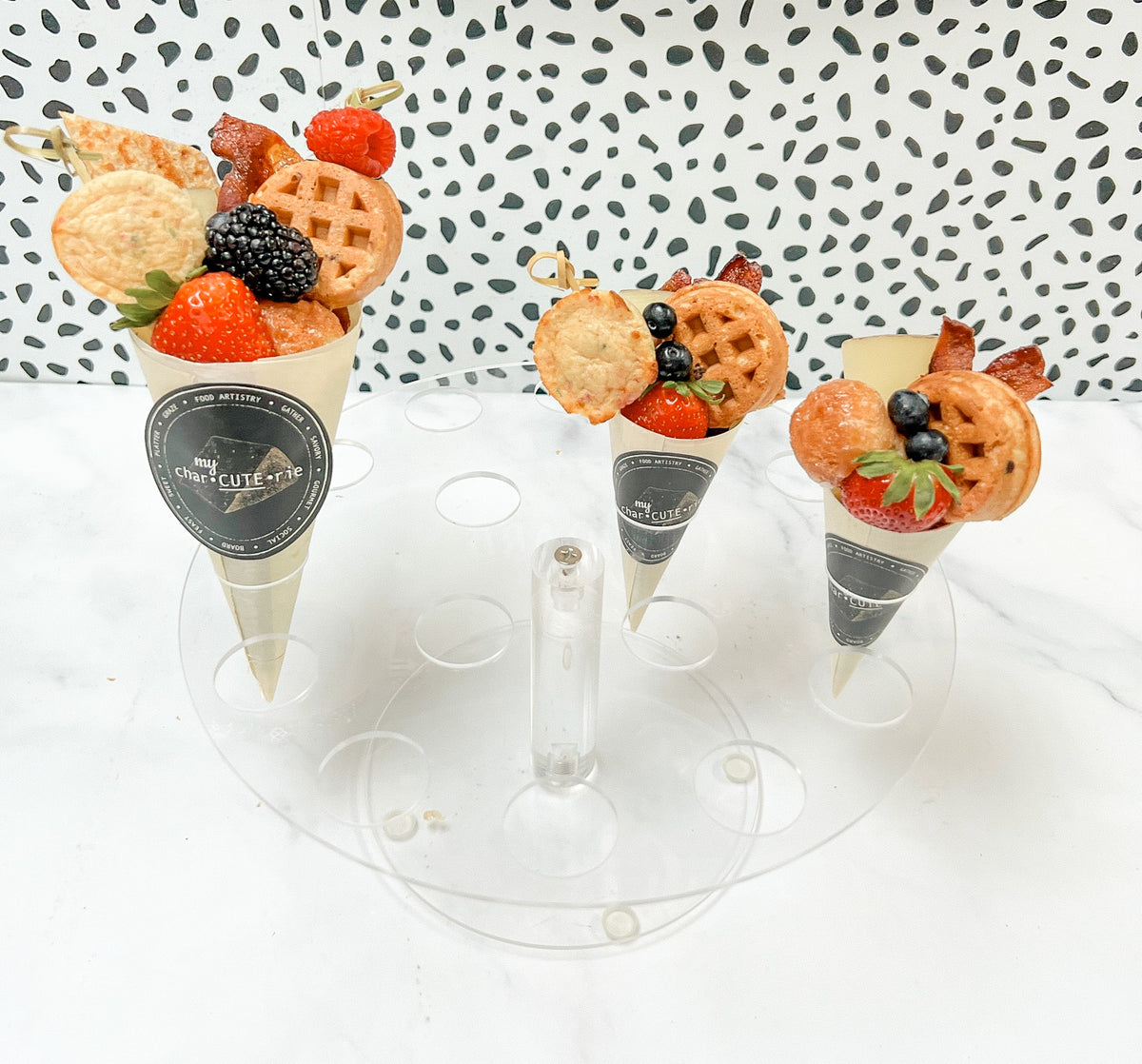 Brunch CharCUTErie Cones