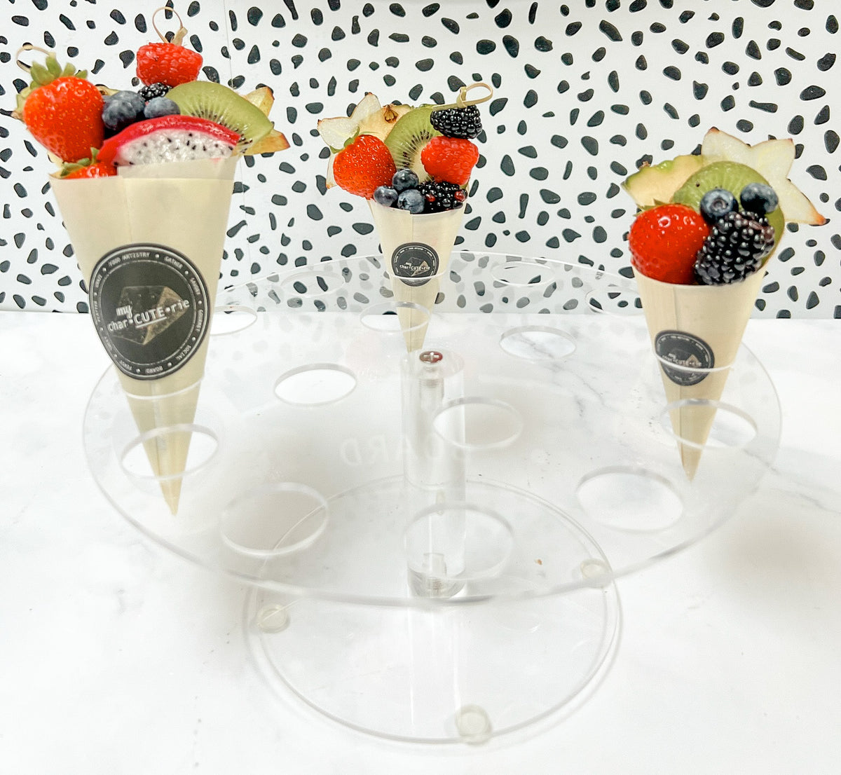 Fruit CharCUTErie Cones