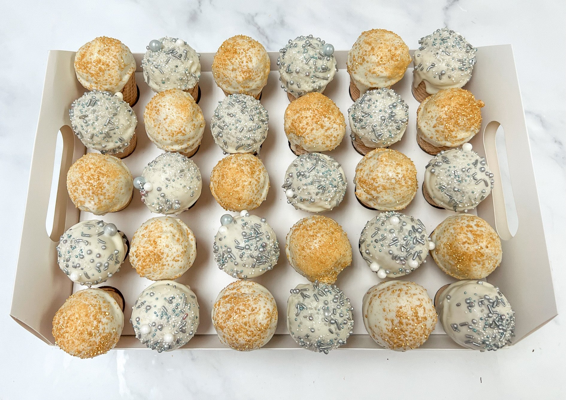 Cake Ball Cones