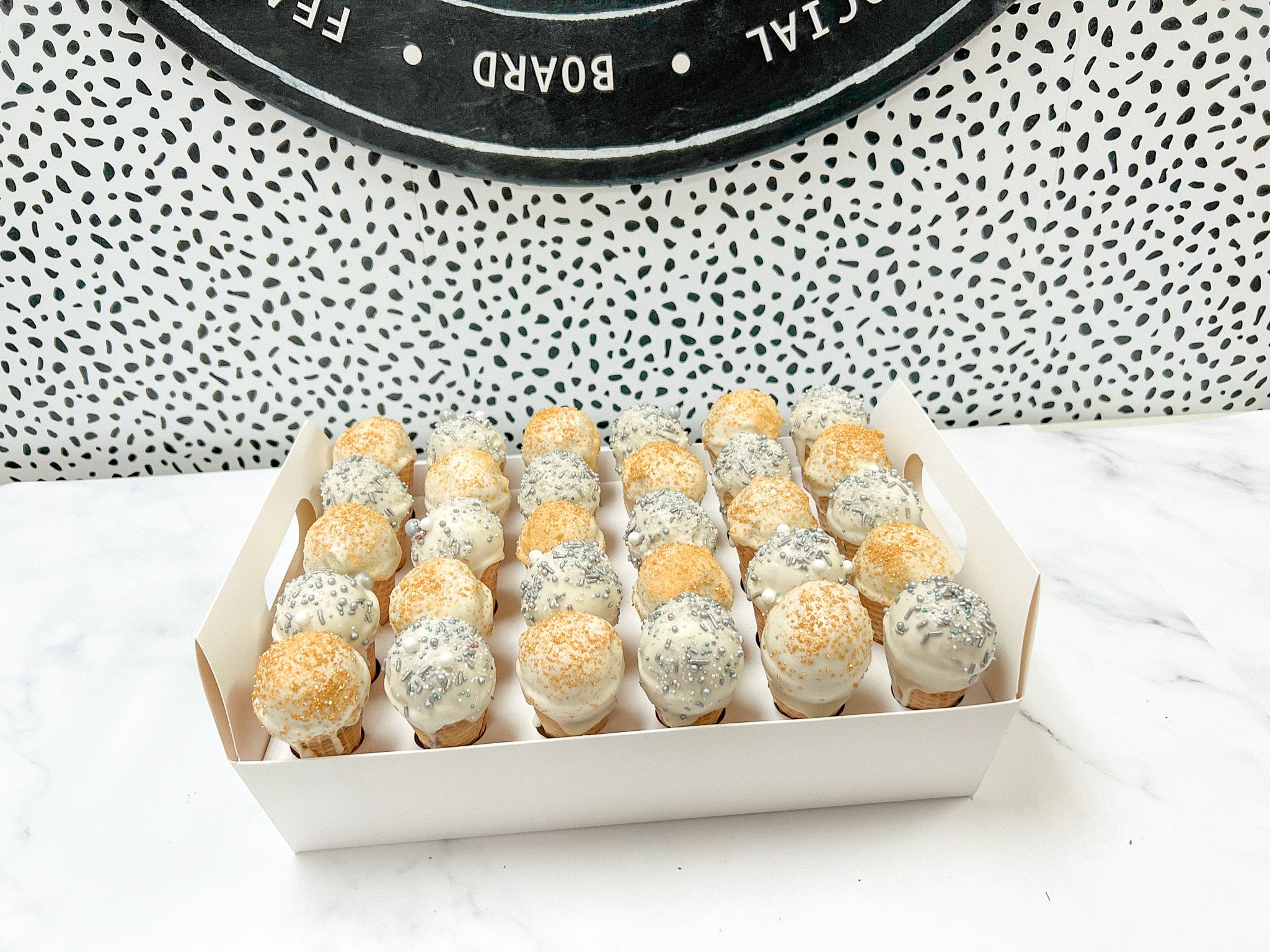 Cake Ball Cones