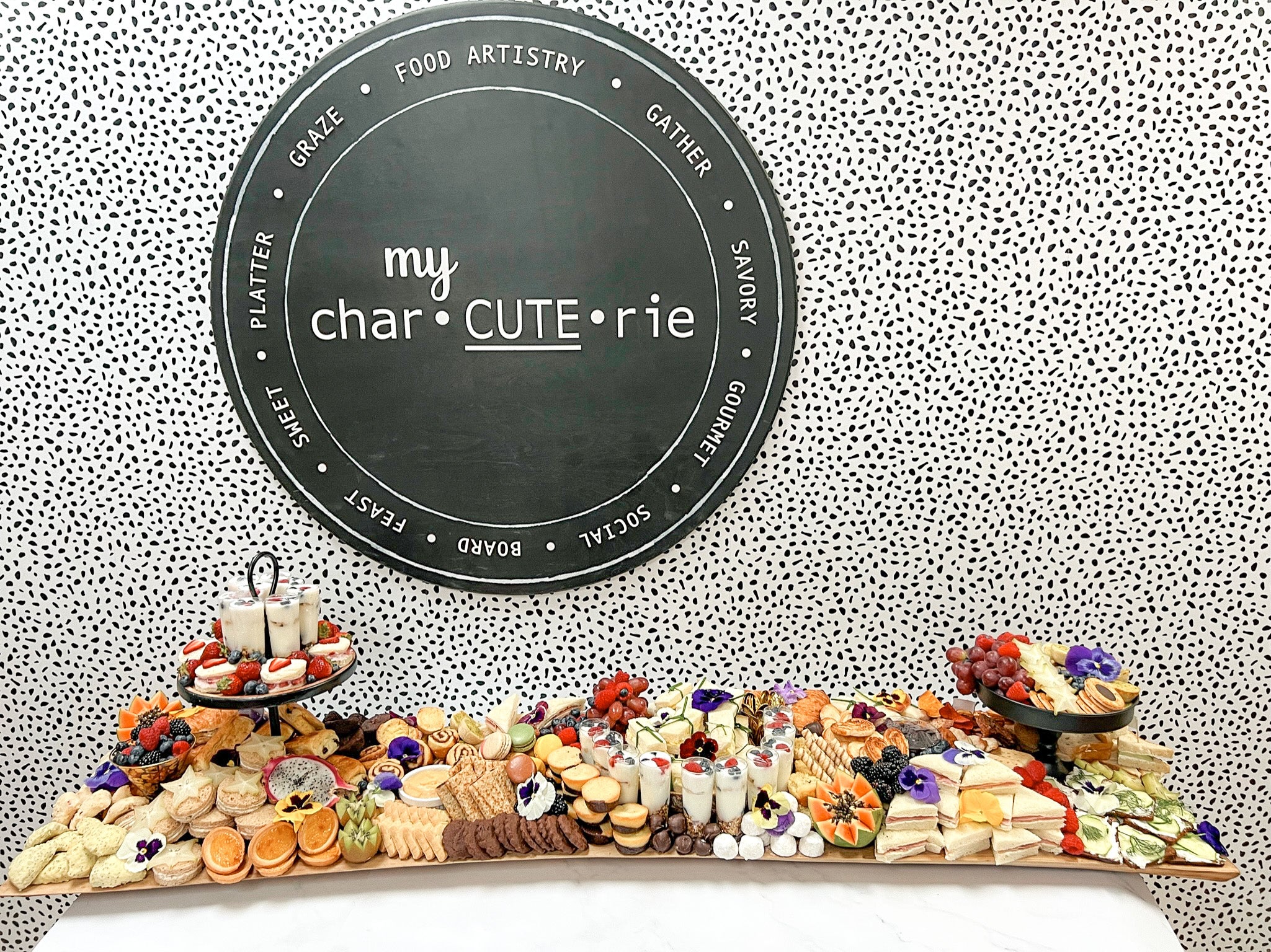 High Tea CharCUTErie Board