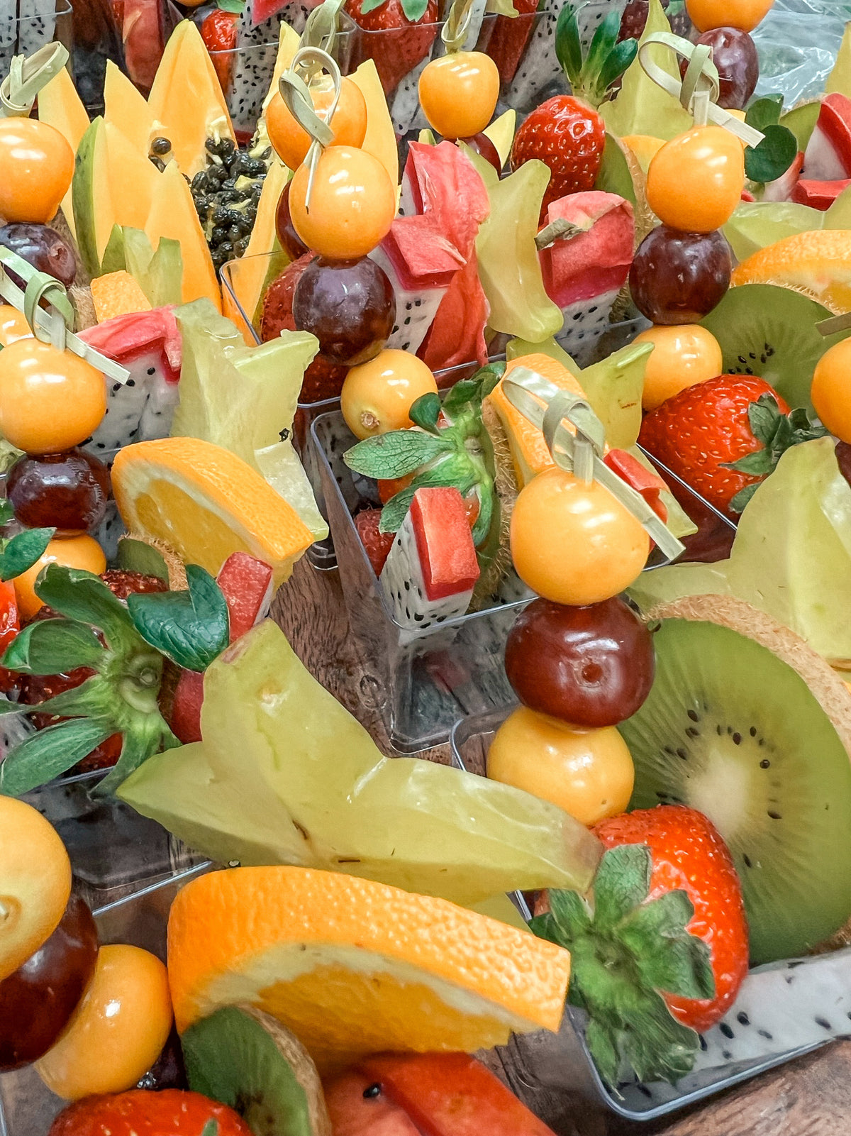 Seasonal Fruit CharCUTErie Cups