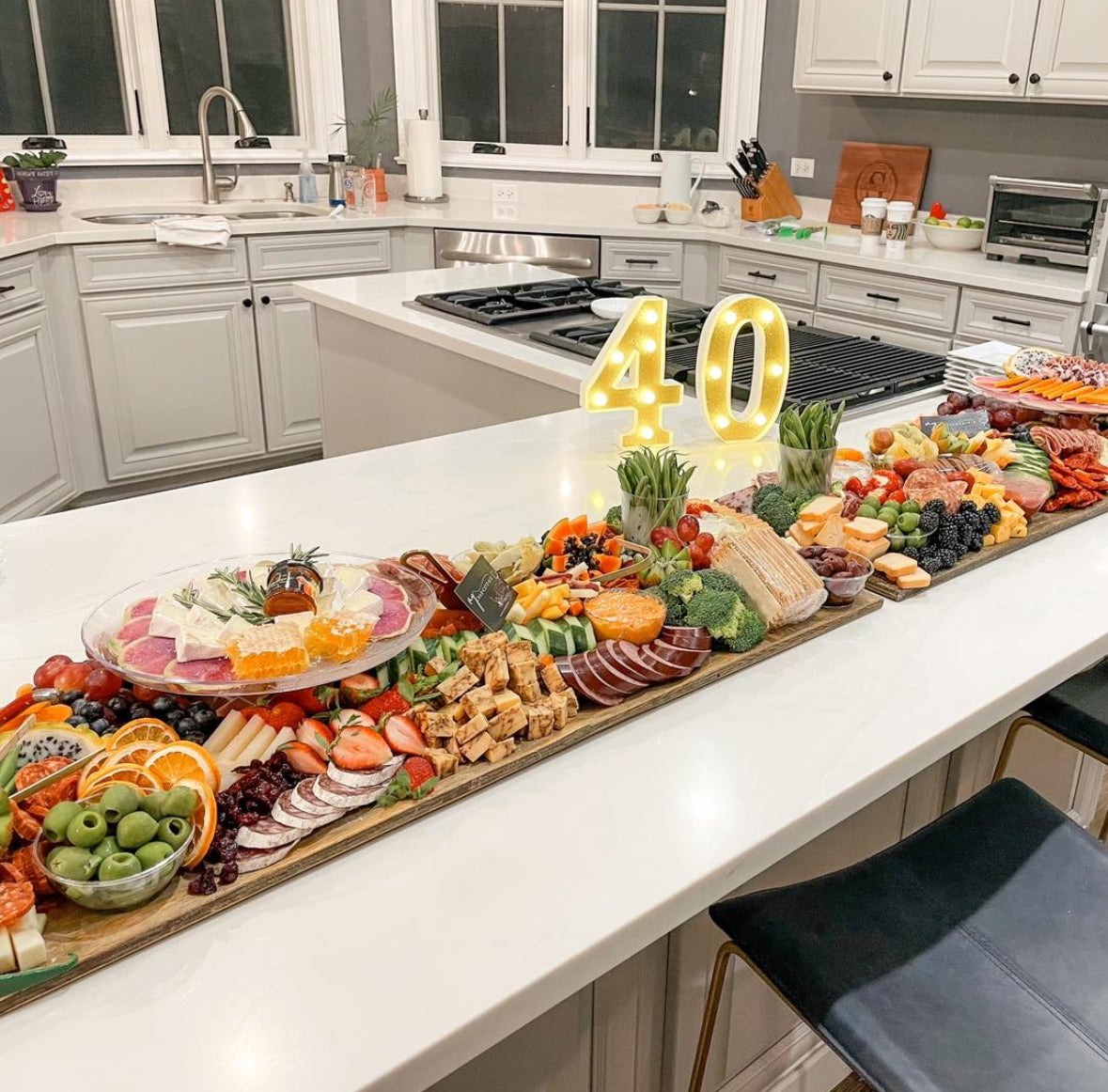 6 foot x 12 inch CharCUTErie Grazing Board