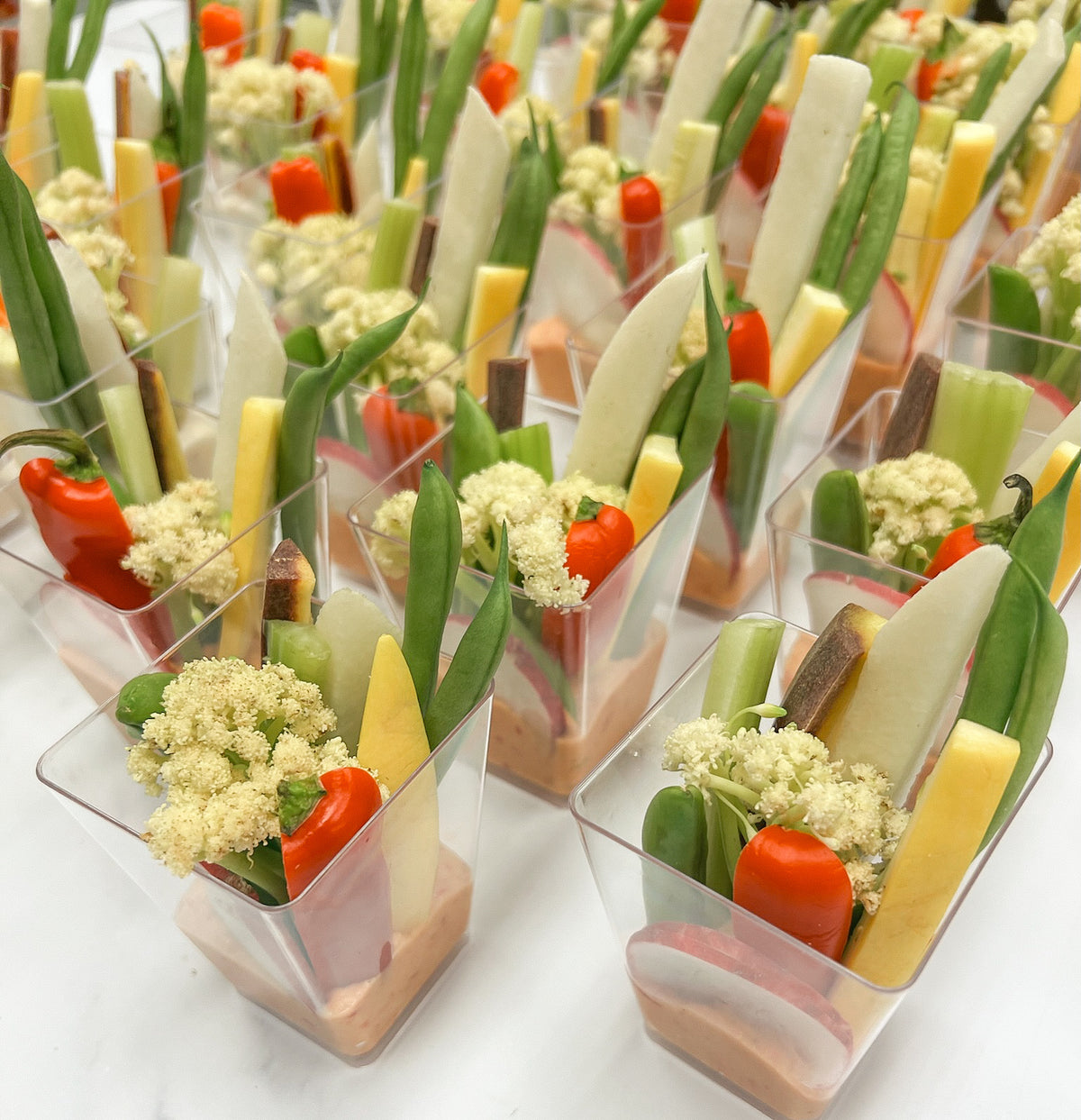 Cruditè CharCUTErie Cups