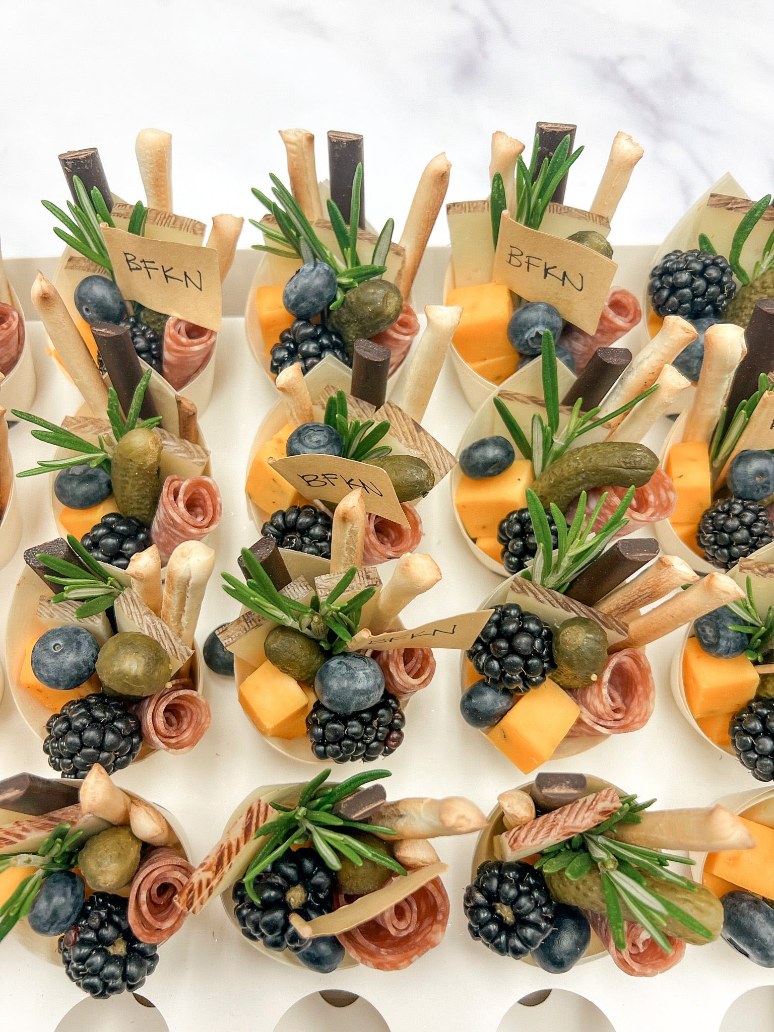 Savory CharCUTErie Cones