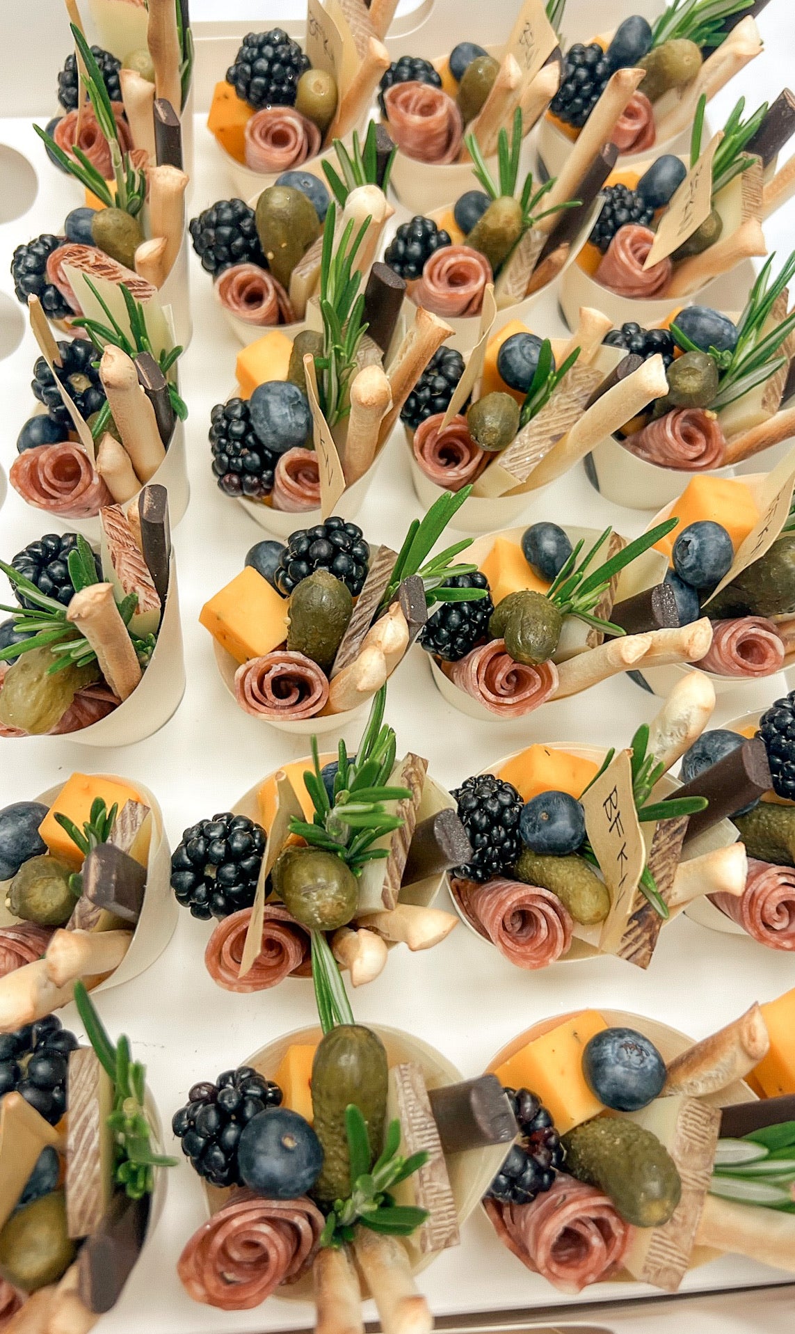 Savory CharCUTErie Cones