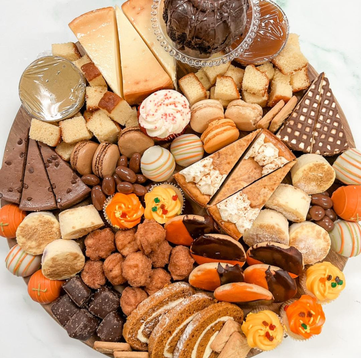 Flavors of Fall Dessert CharCUTErie Board