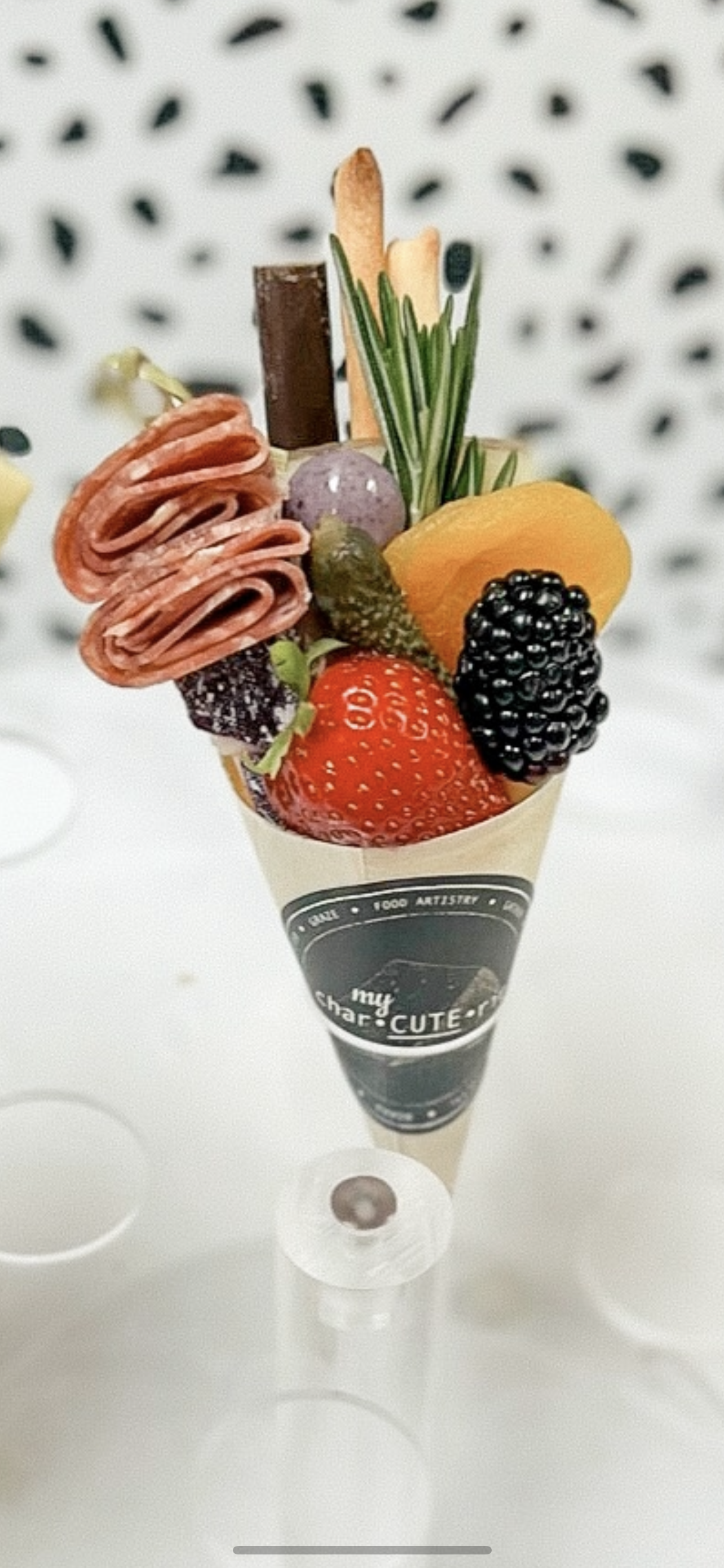Sweet + Savory CharCUTErie Cones