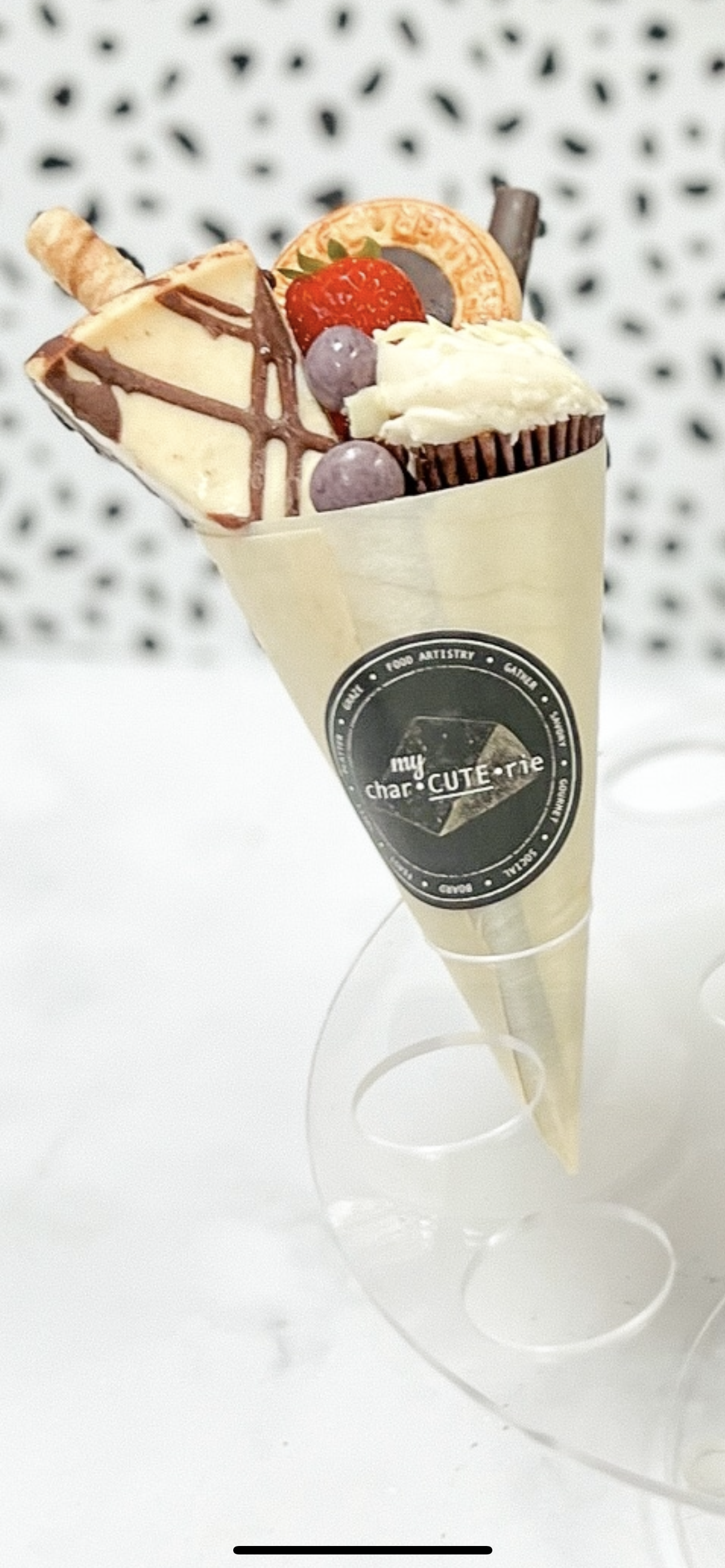 Sweet CharCUTErie Cones