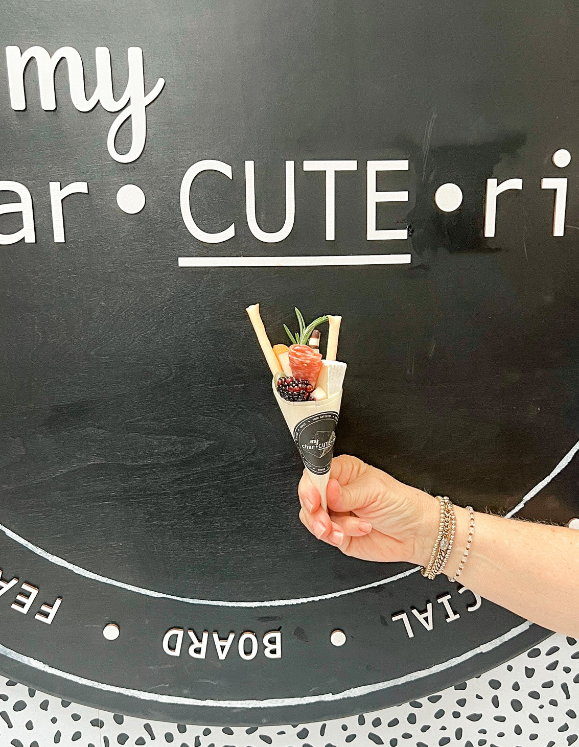 Savory CharCUTErie Cones