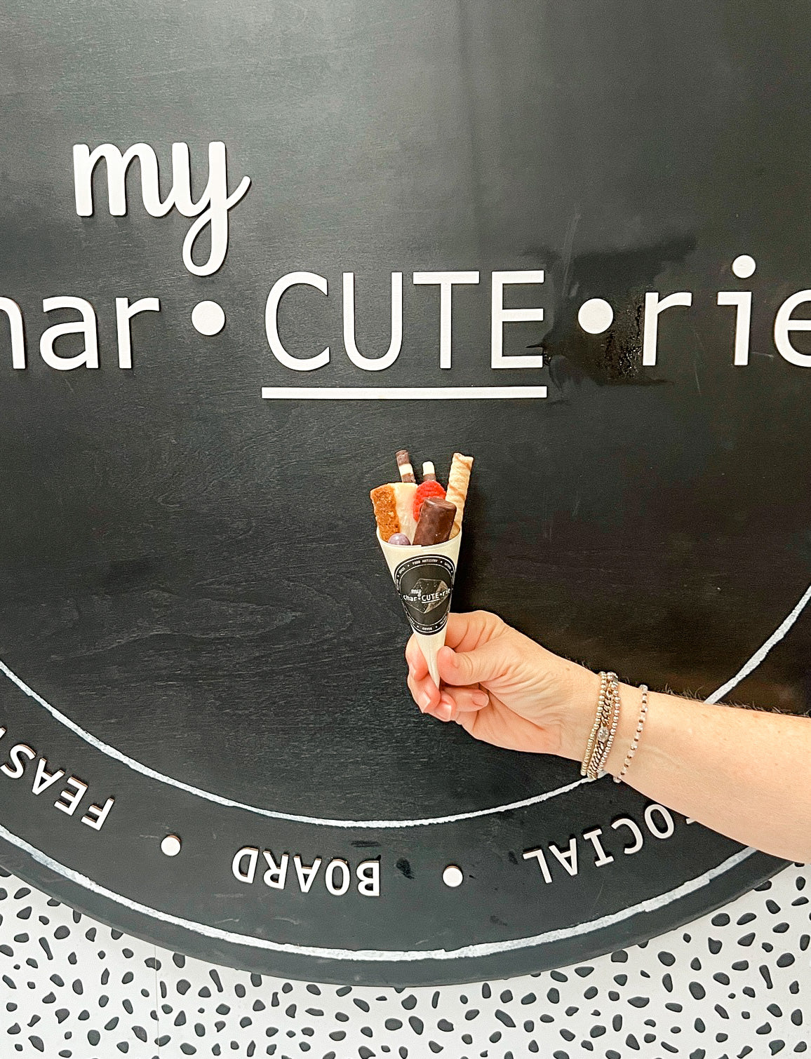 Sweet CharCUTErie Cones