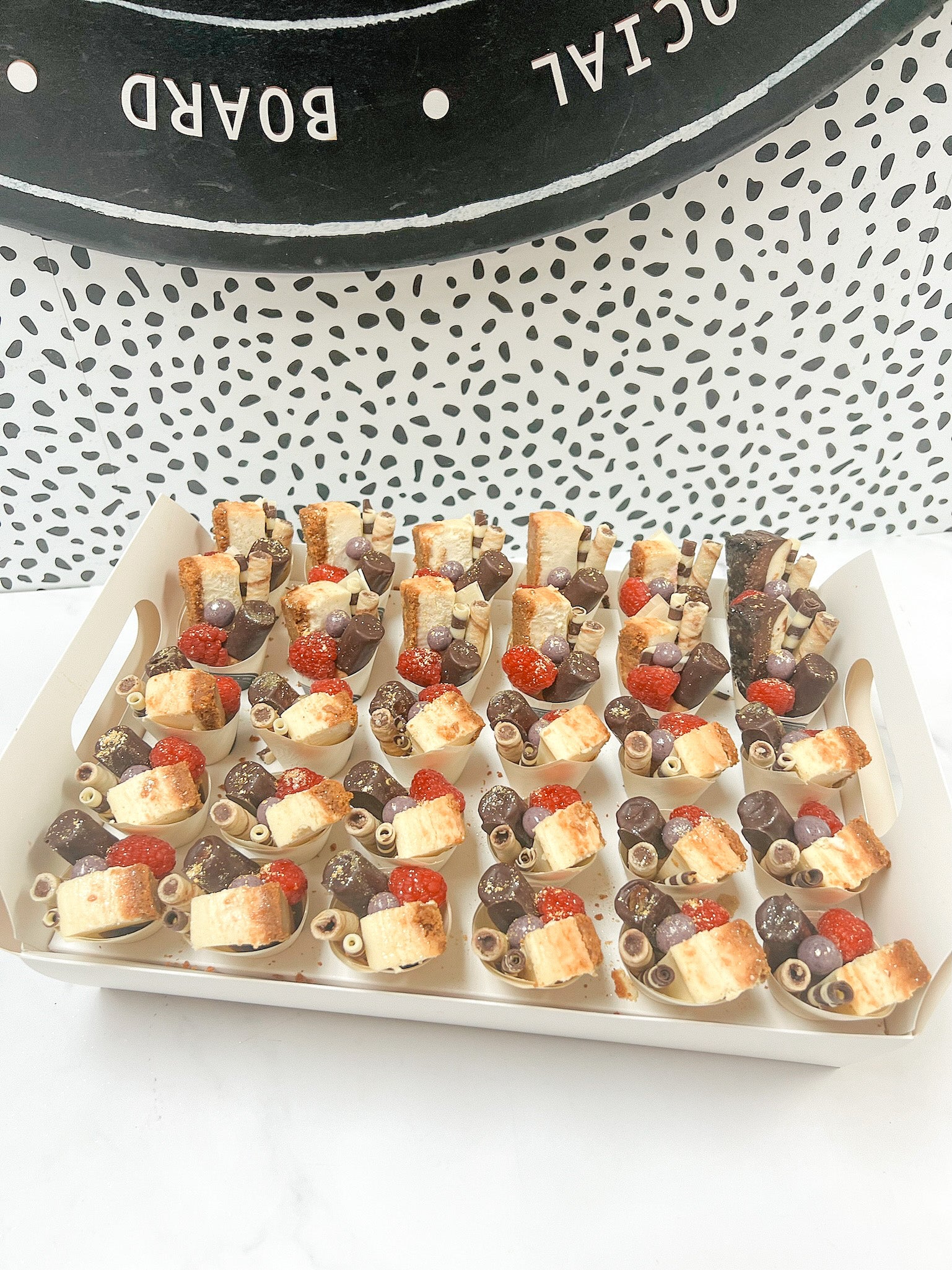Sweet CharCUTErie Cones
