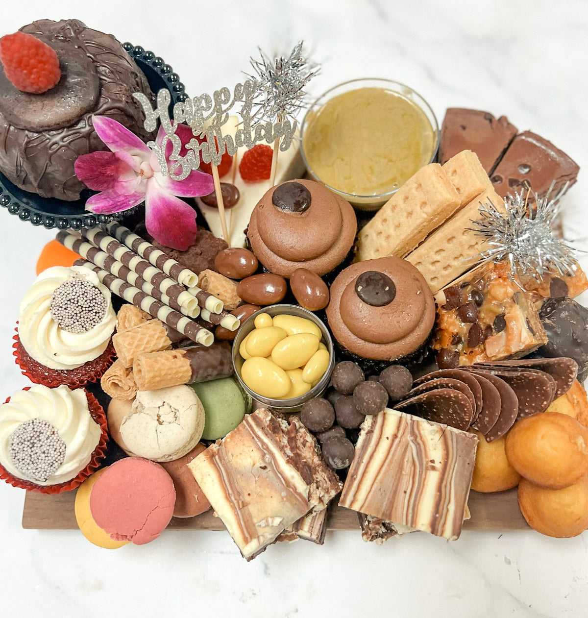 Birthday Dessert CharCUTErie Board