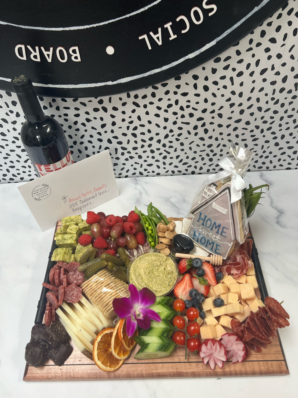 Connie Barhorst Housewarming CharCUTErie Board – My CharCUTErie