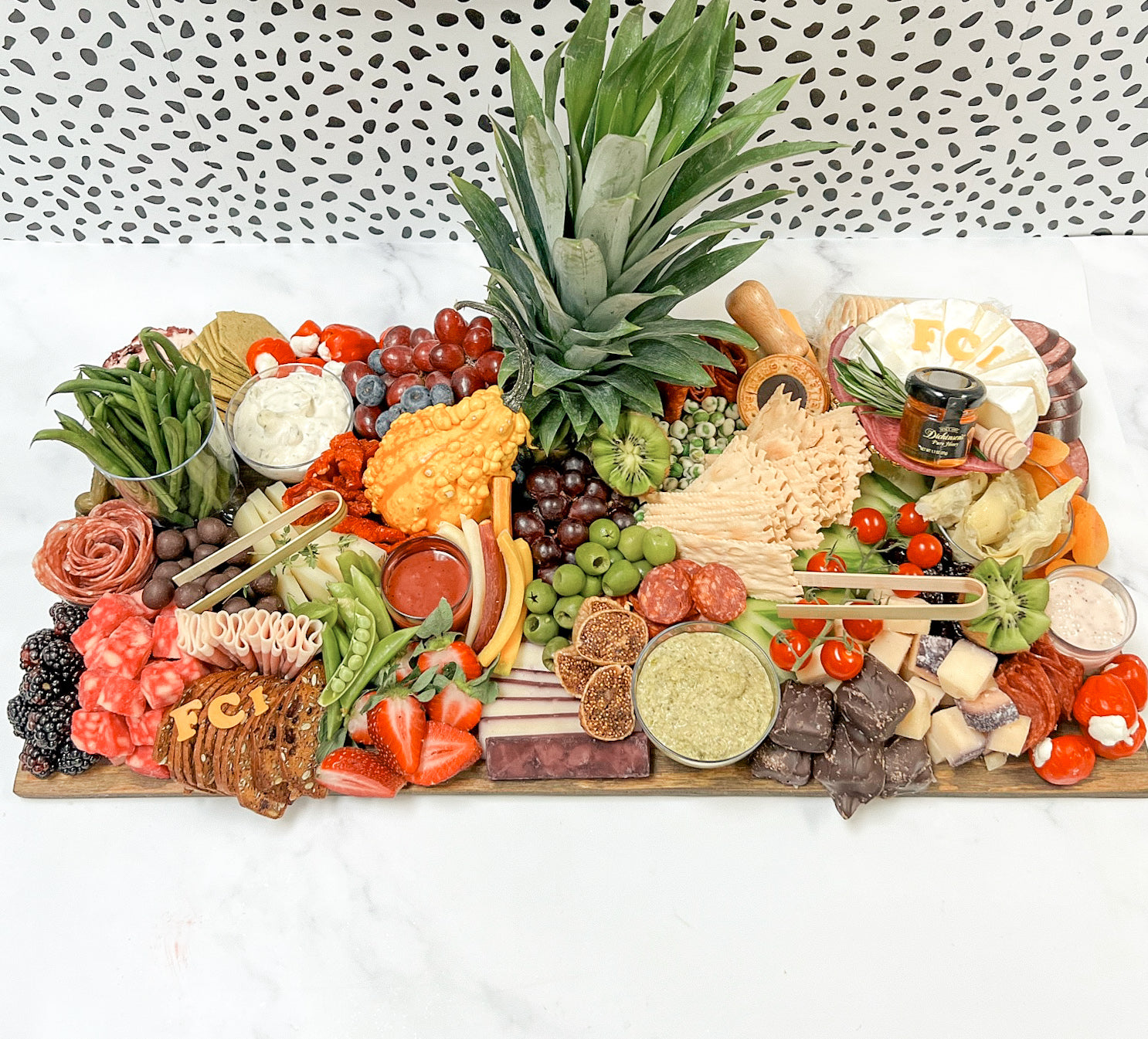 2 Foot CharCUTErie Board