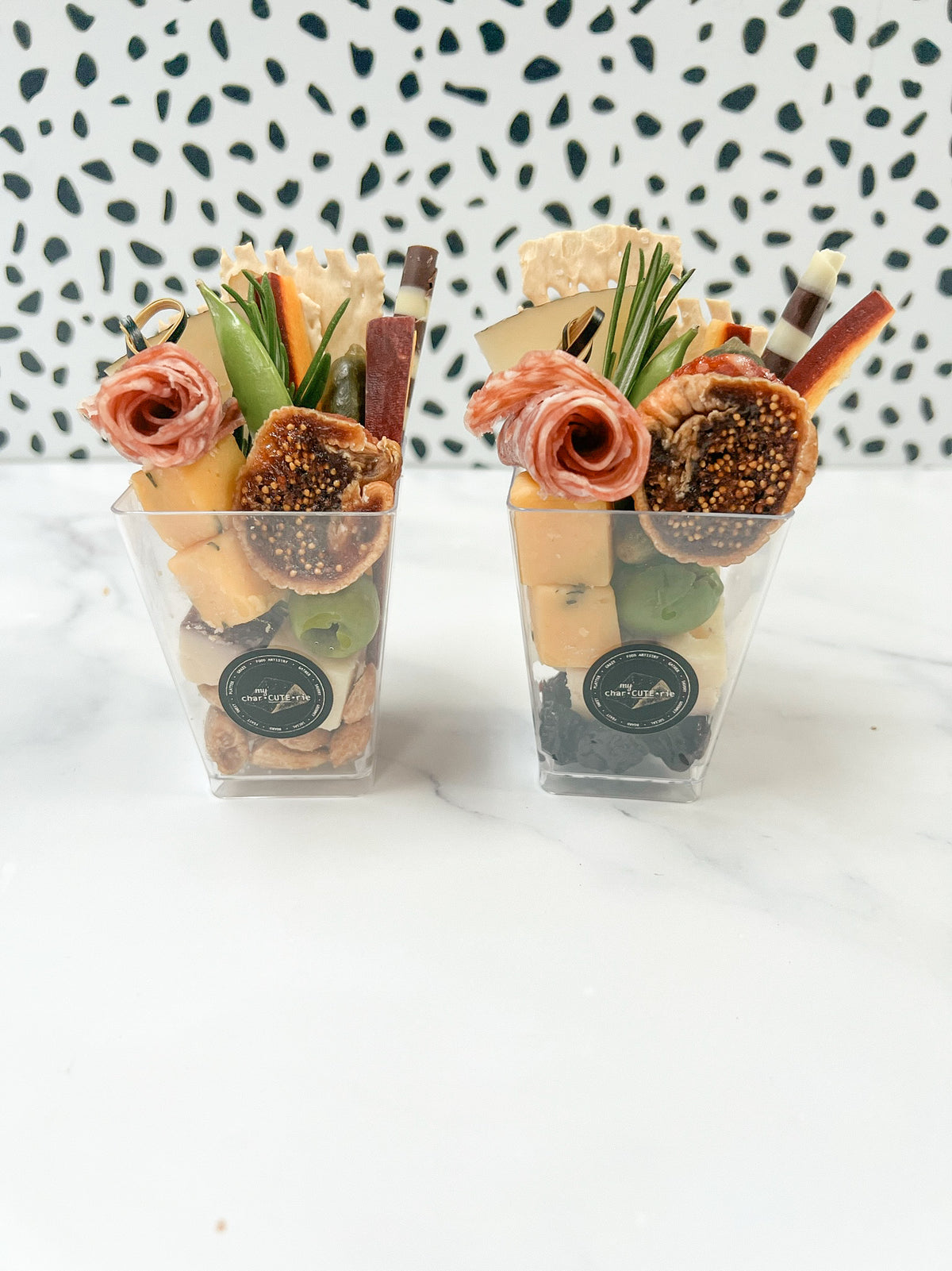 Gourmet Snack CharCUTErie Cups -Individually Wrapped