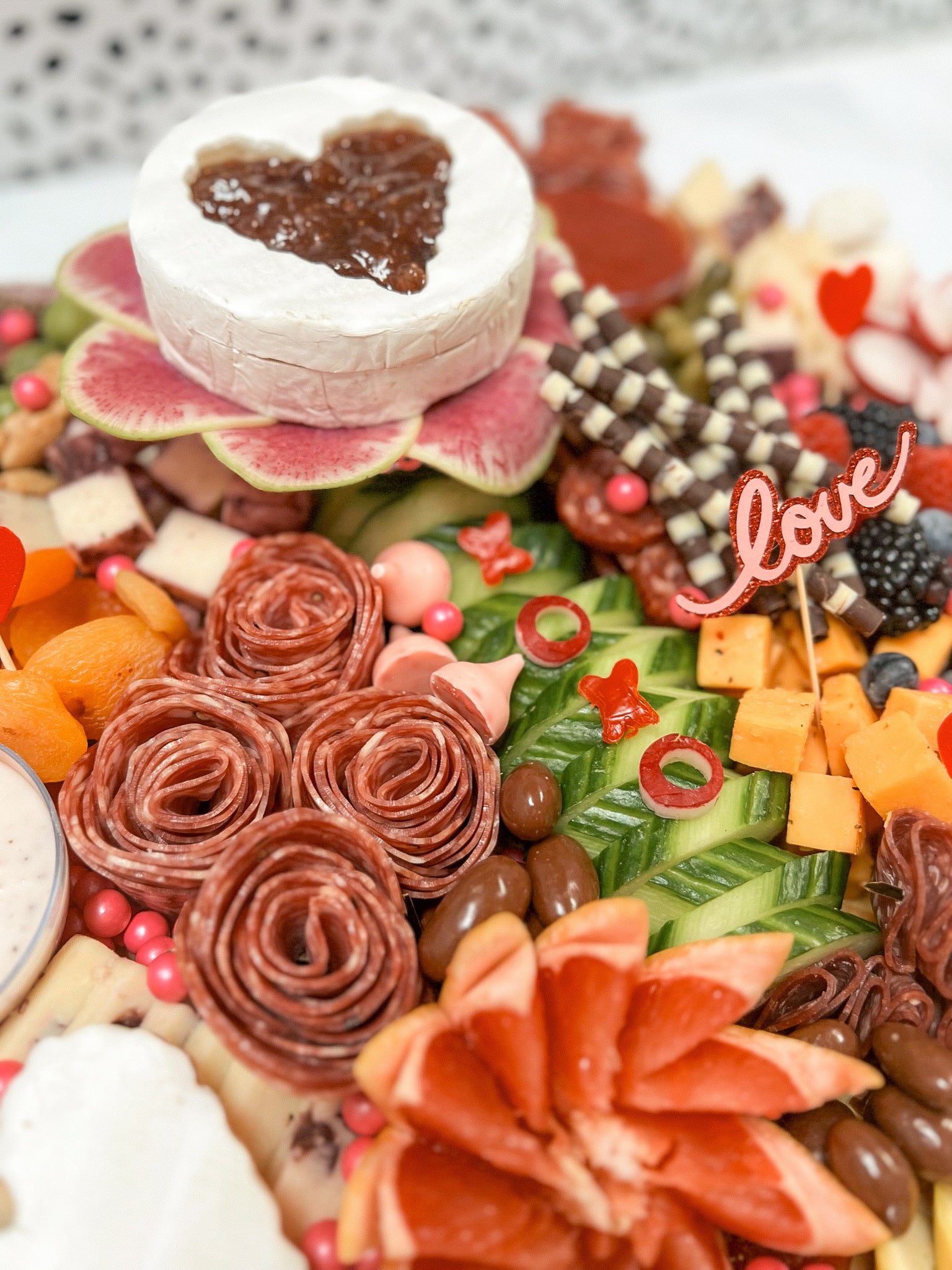 Valentine's Day CharCUTErie Board