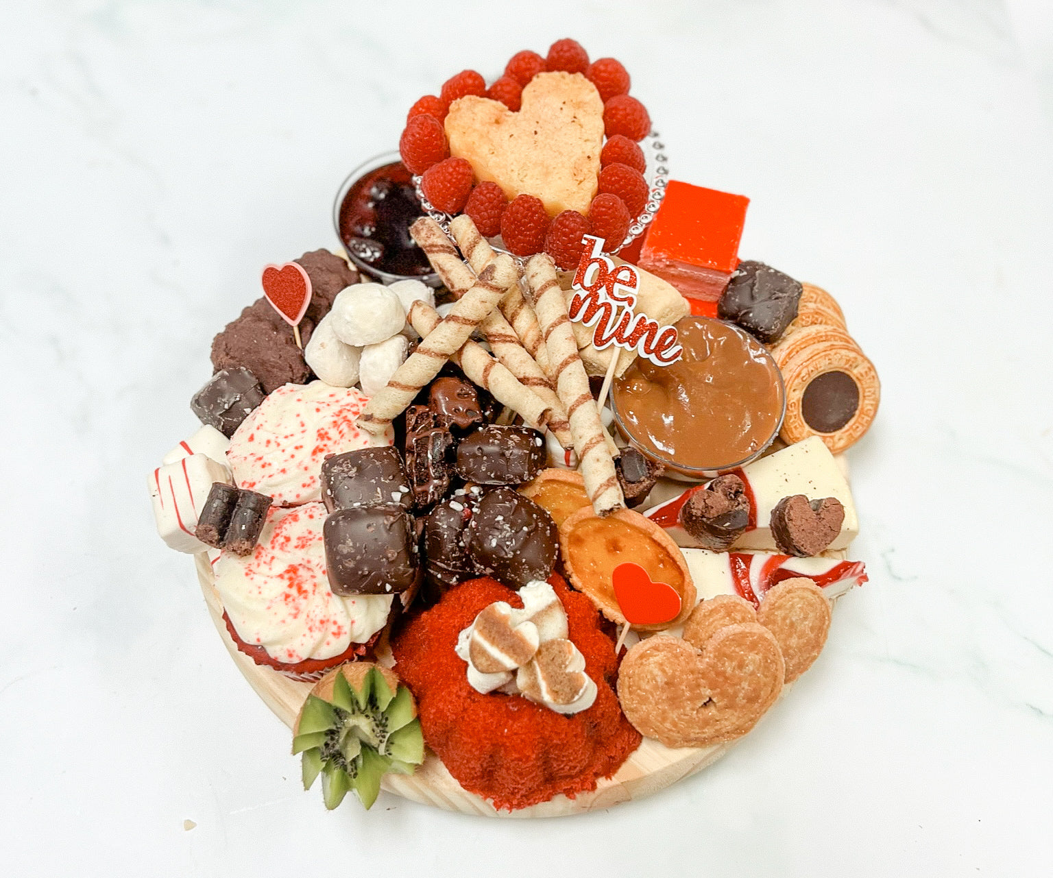 Valentine's Day Sweets CharCUTErie Board