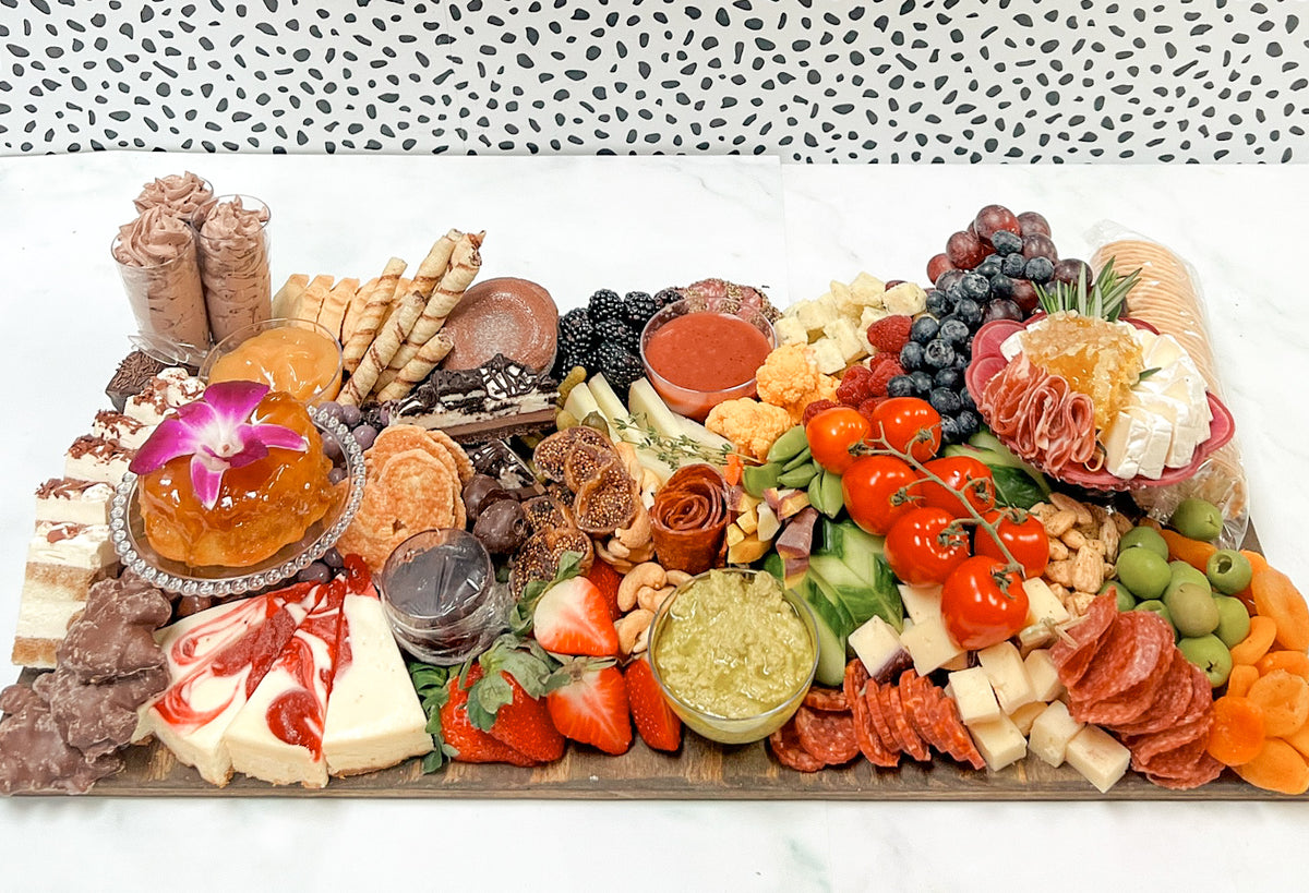 50/50 Sweet and Savory CharCUTErie Board