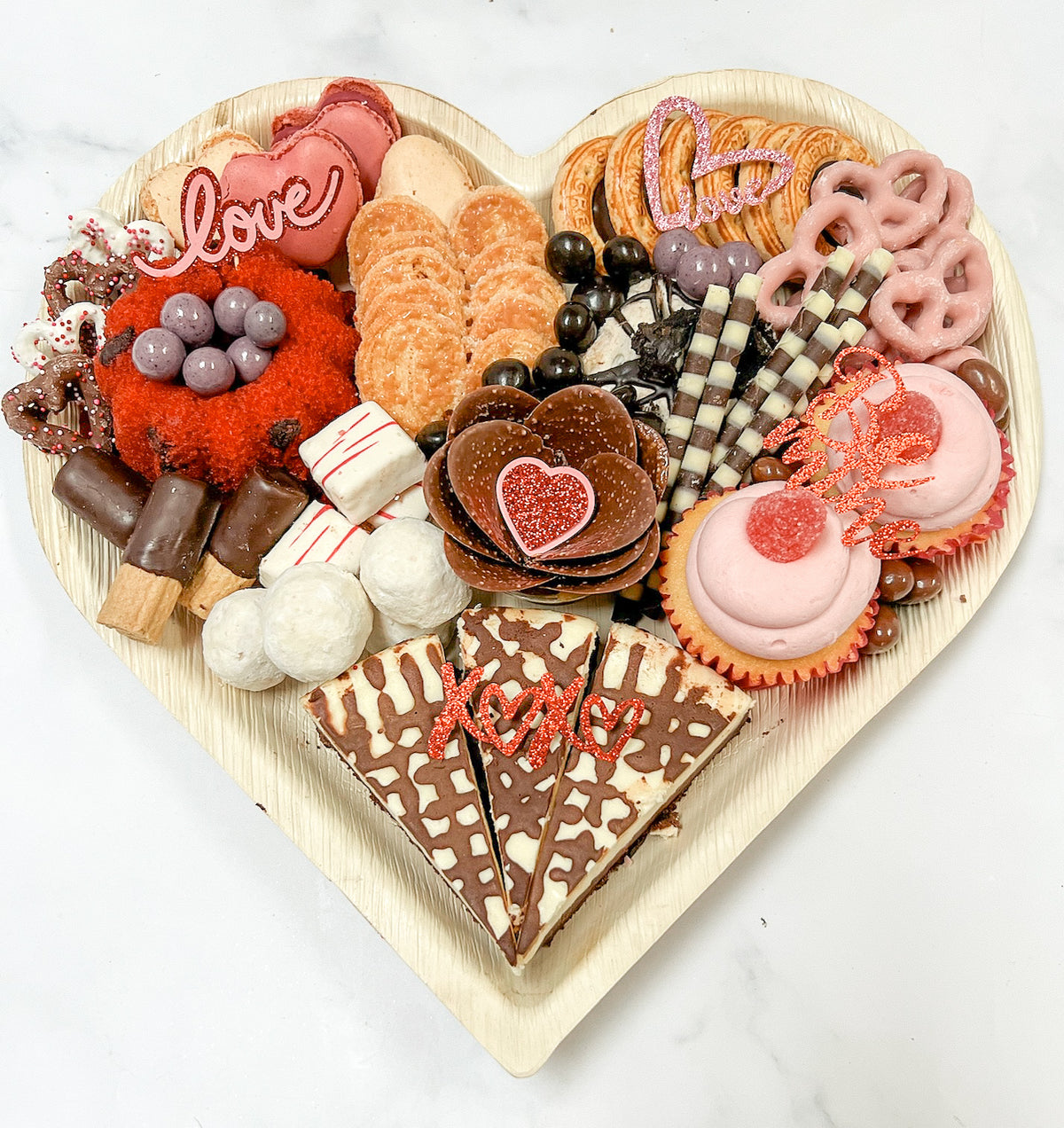 Large Heart CharCUTErie Sweets Tray