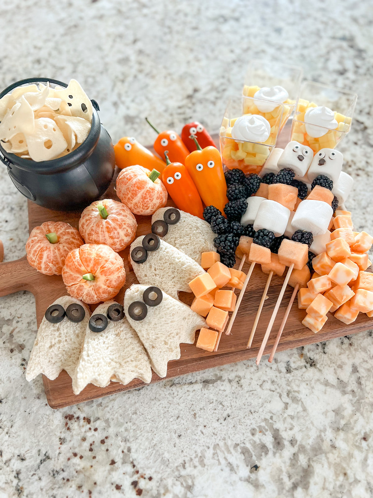 Kid's Halloween CharCUTErie Board