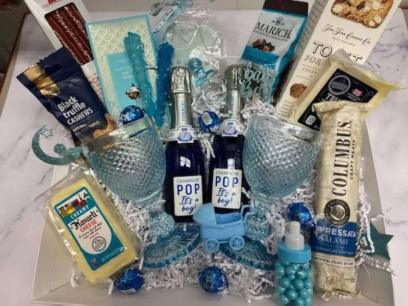 New Baby Gourmet Gift Basket