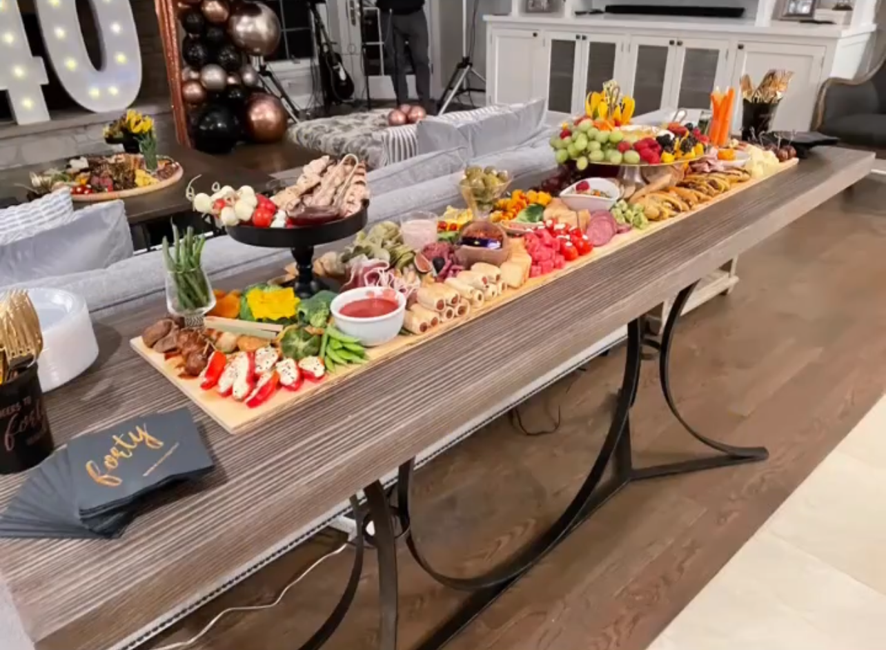 5 Foot x 12 inch CharCUTErie Grazing Board