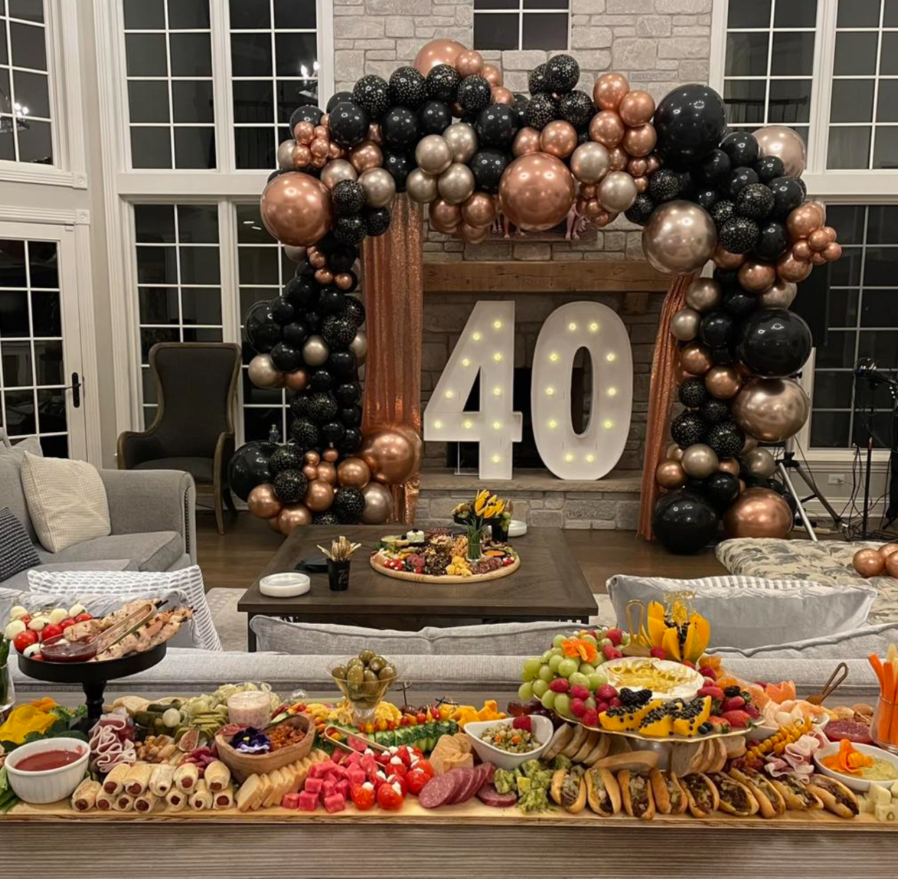 5 Foot x 12 inch CharCUTErie Grazing Board