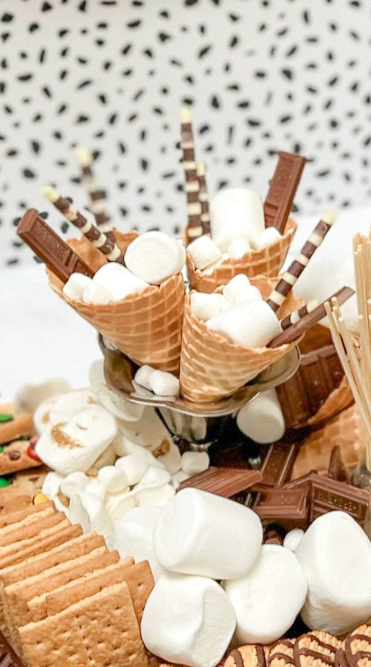 S'More CharCUTErie Cones