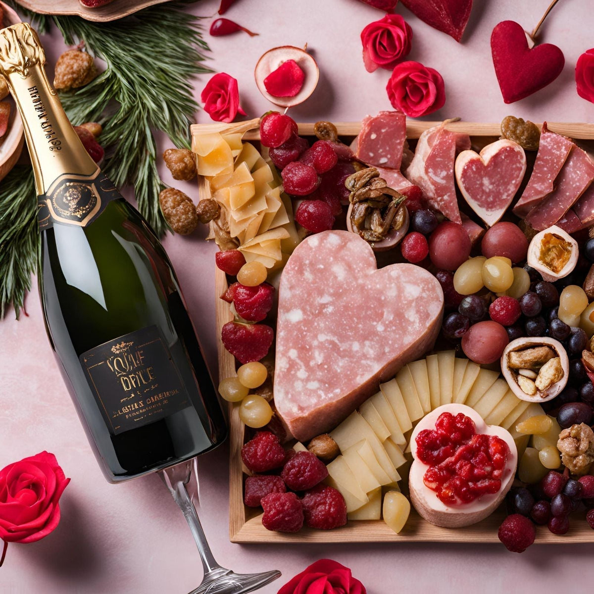 How to Pair Champagne with Your Valentine’s Day Charcuterie: Expert Tips