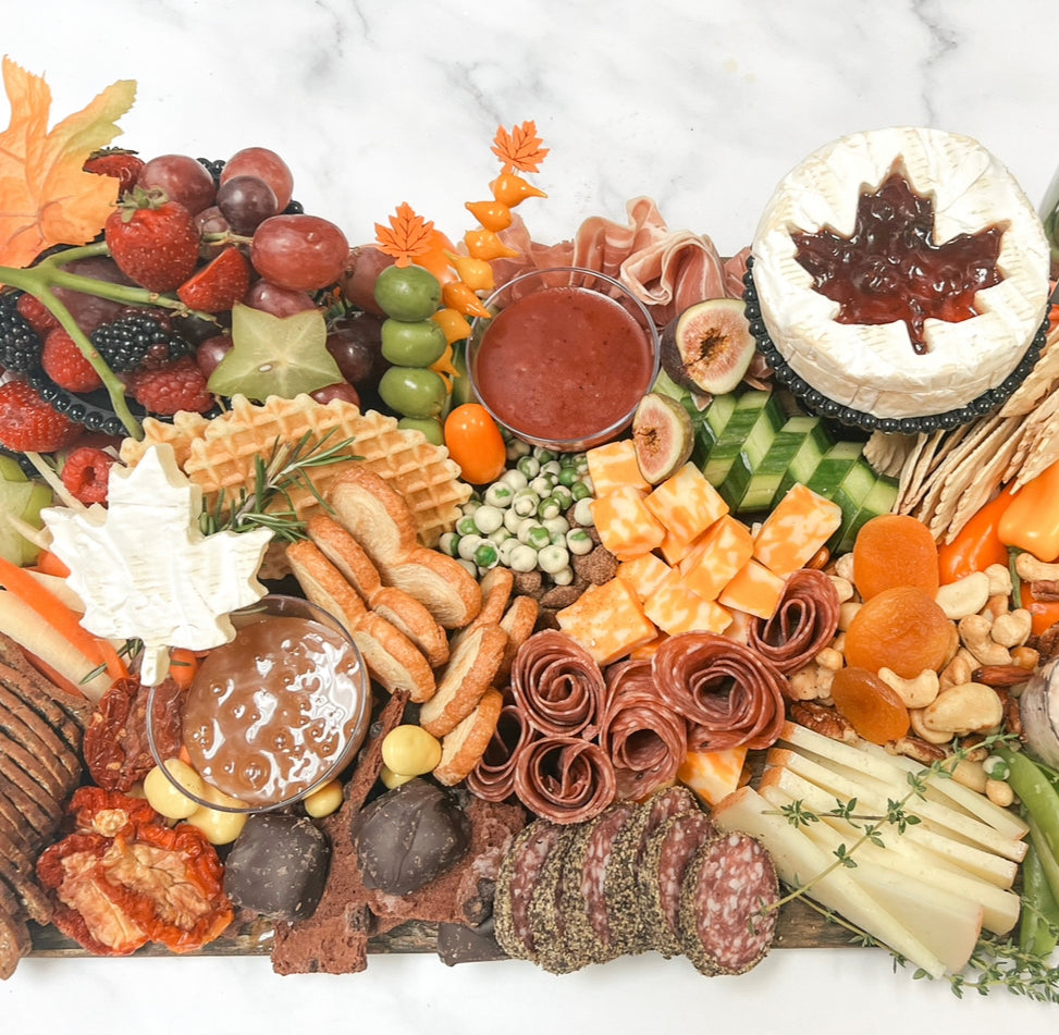 Flavors of Fall CharCUTErie Board