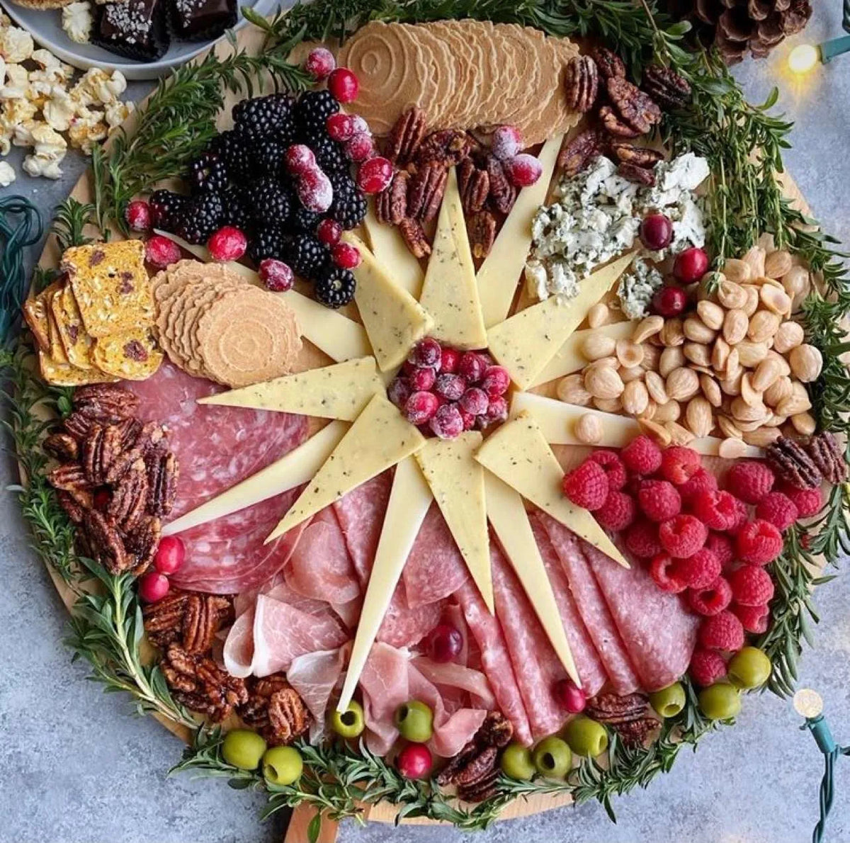 Very Merry CharCUTErie Board