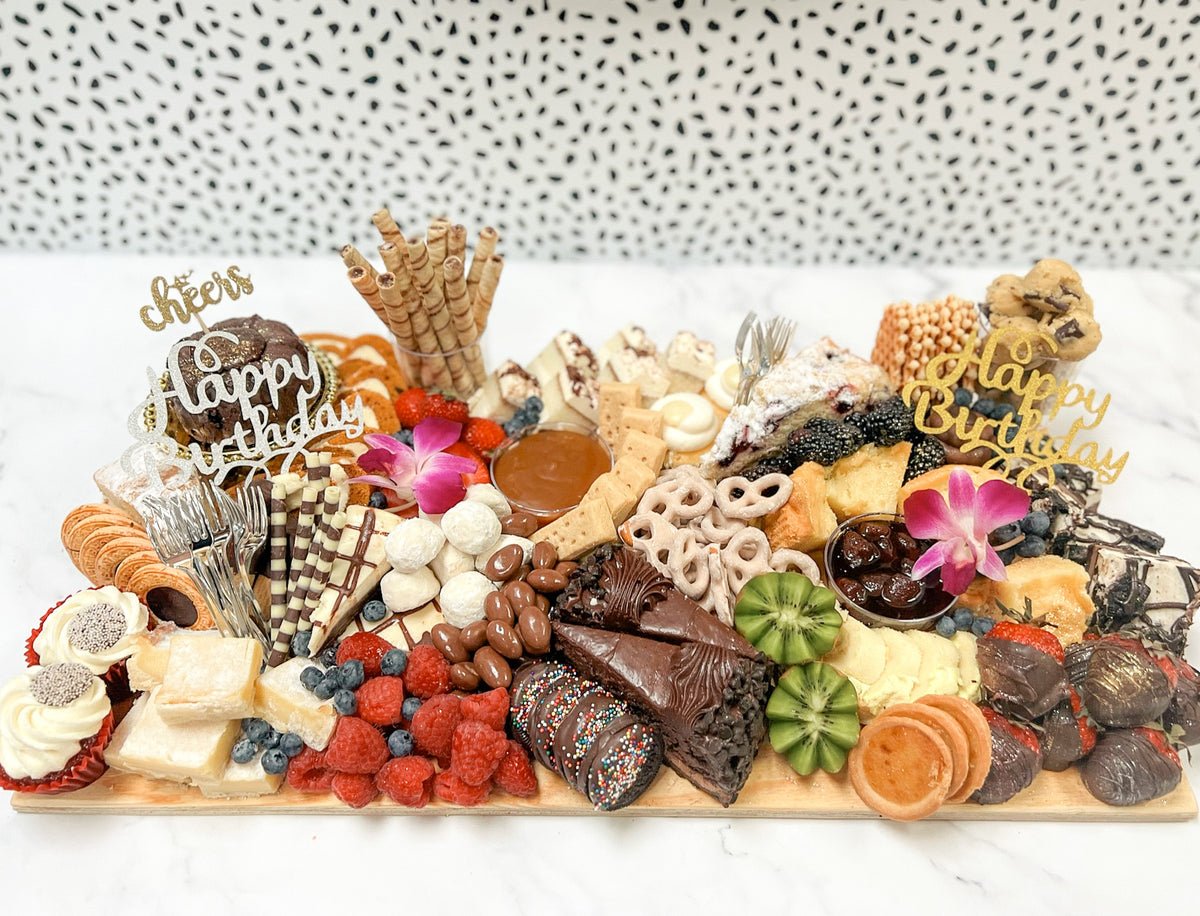 Birthday Dessert CharCUTErie Board
