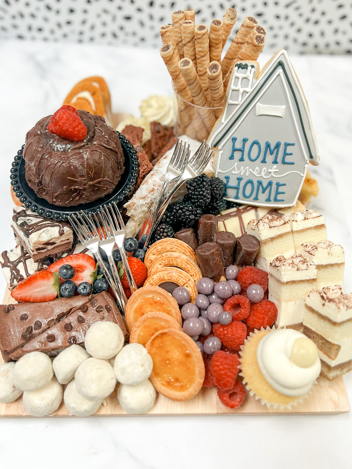 Housewarming Sweets CharCUTErie Board