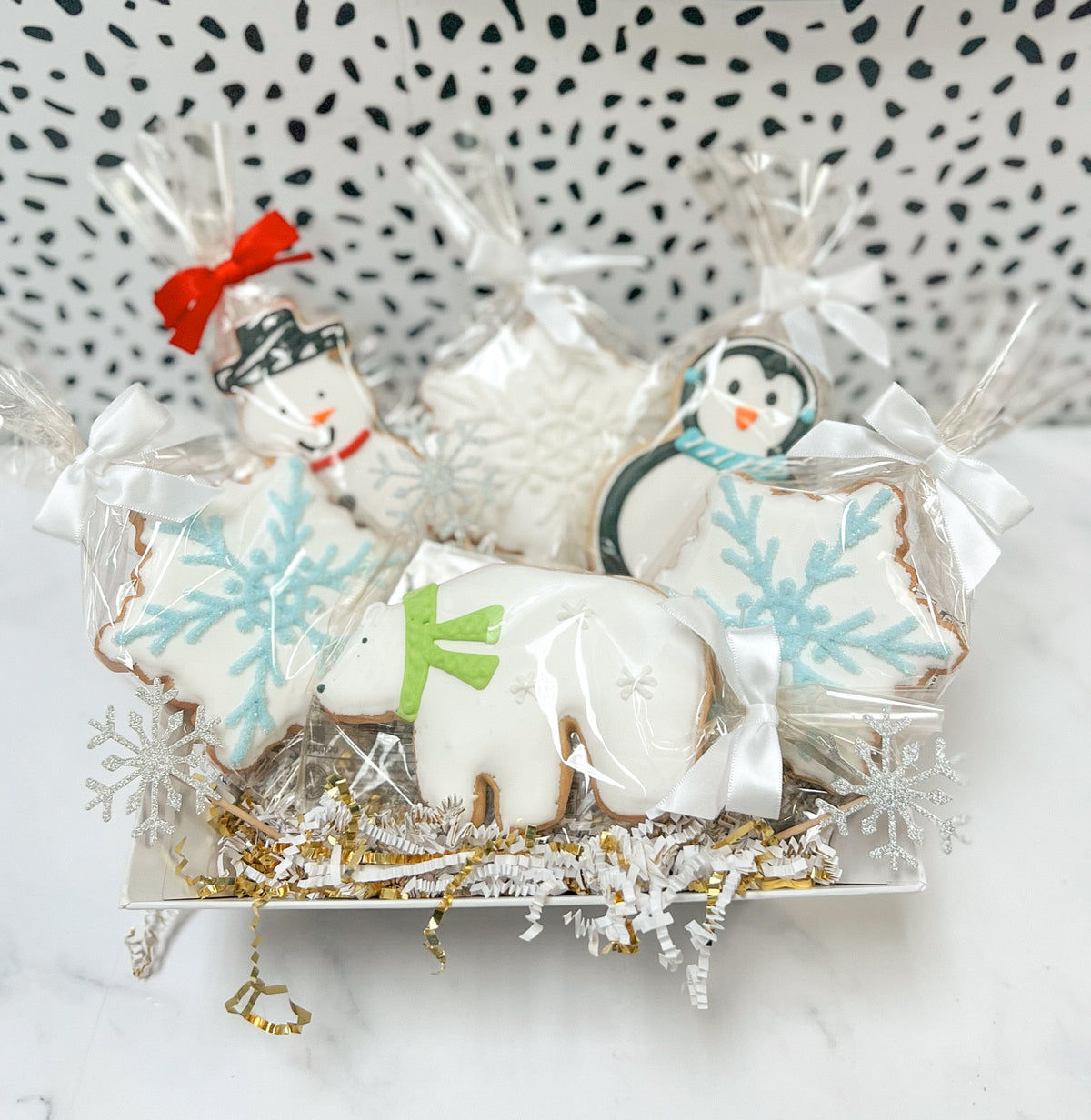 Winter Wonders Cookie Gift Basket