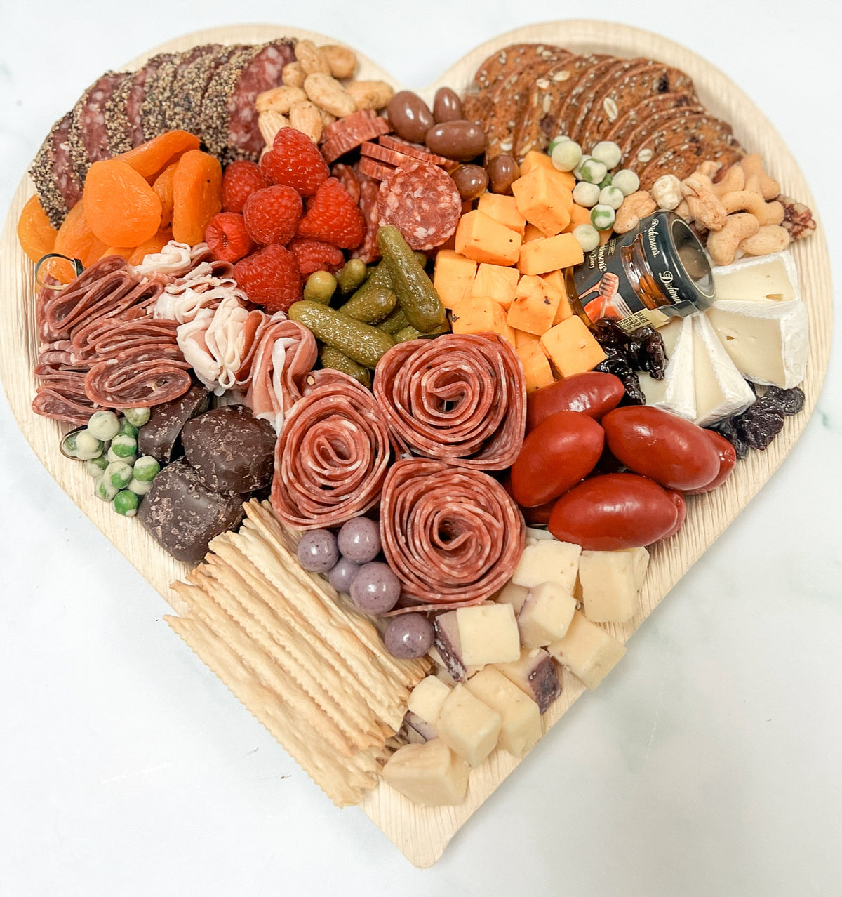 Large Heart CharCUTErie Tray