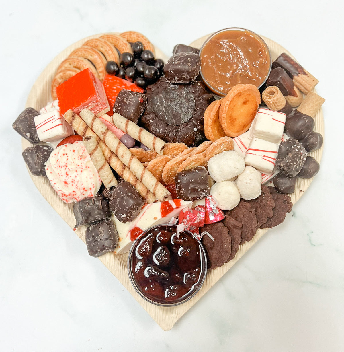 Large Heart CharCUTErie Sweets Tray