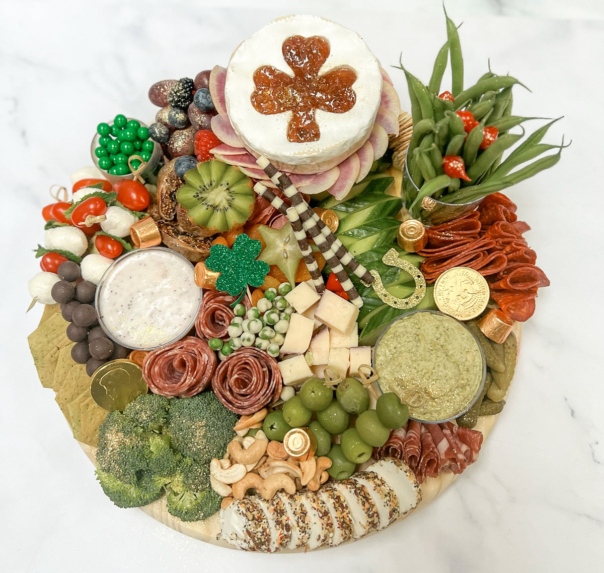 St. Patrick's Day CharCUTErie Board