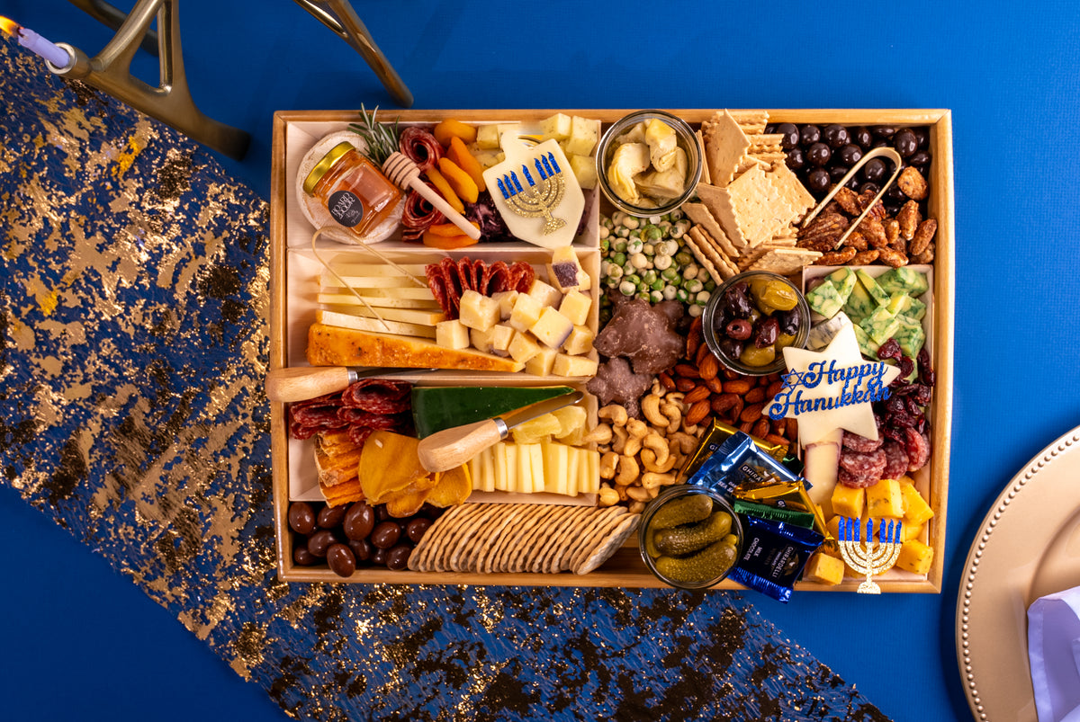 Fresh Shippable Hanukah CharCUTErie Board
