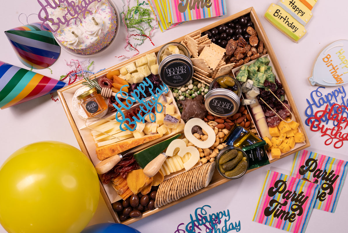 Fresh Shippable Birthday CharCUTErie Board