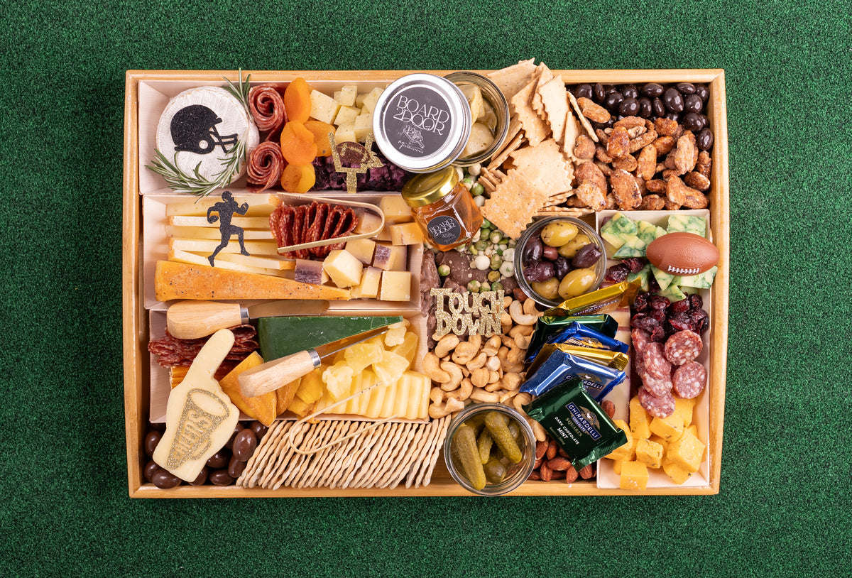 Fresh Shippable Game Day CharCUTErie Board