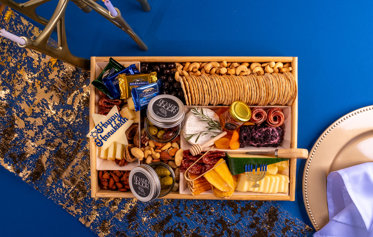 Fresh Shippable Hanukah CharCUTErie Board