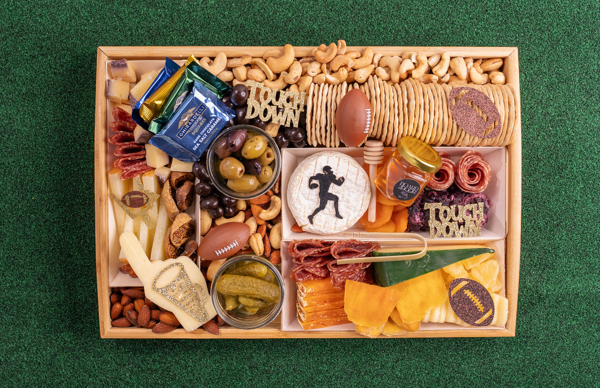 Fresh Shippable Game Day CharCUTErie Board