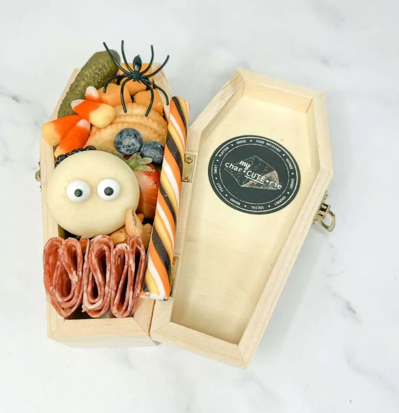 Halloween Coffin CharCUTErie Boxes