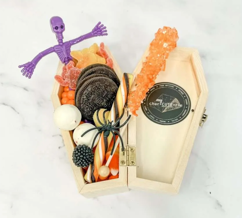 Halloween Coffin CharCUTErie Boxes