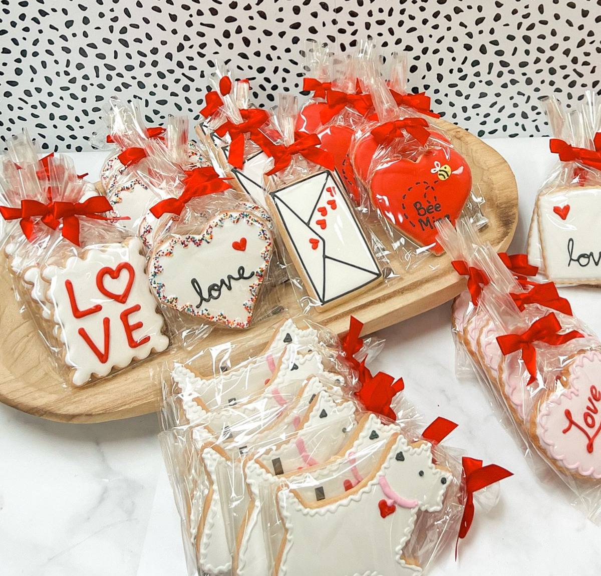 Valentine's Day Cookie Gift Basket