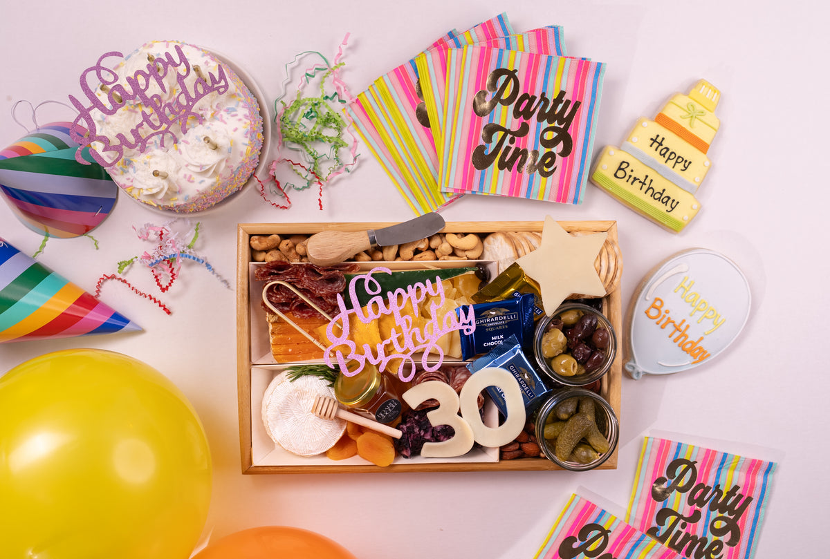 Fresh Shippable Birthday CharCUTErie Board