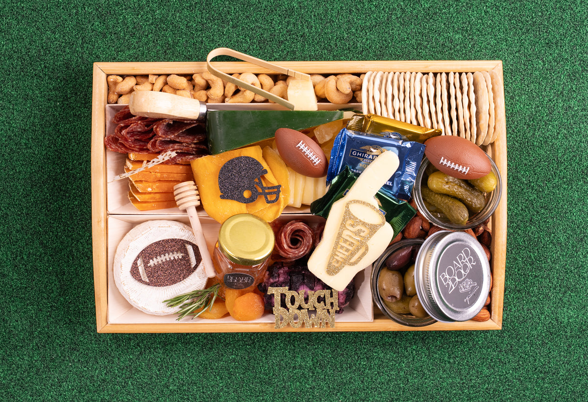 Fresh Shippable Game Day CharCUTErie Board