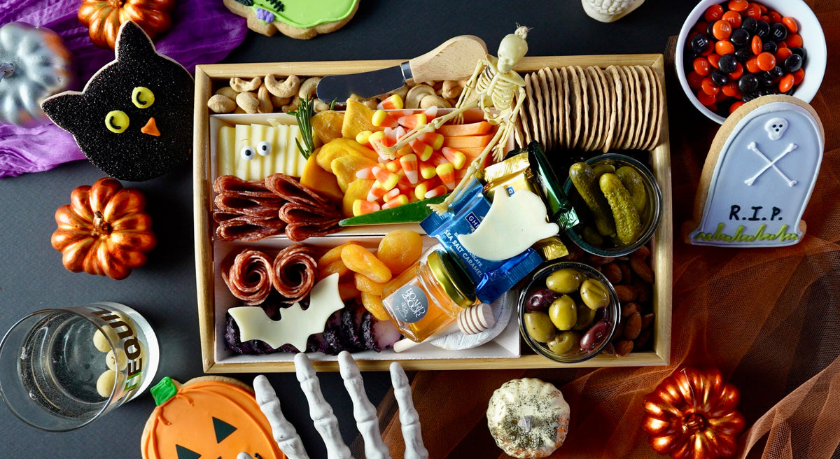 Fresh Shippable Halloween CharCUTErie Board