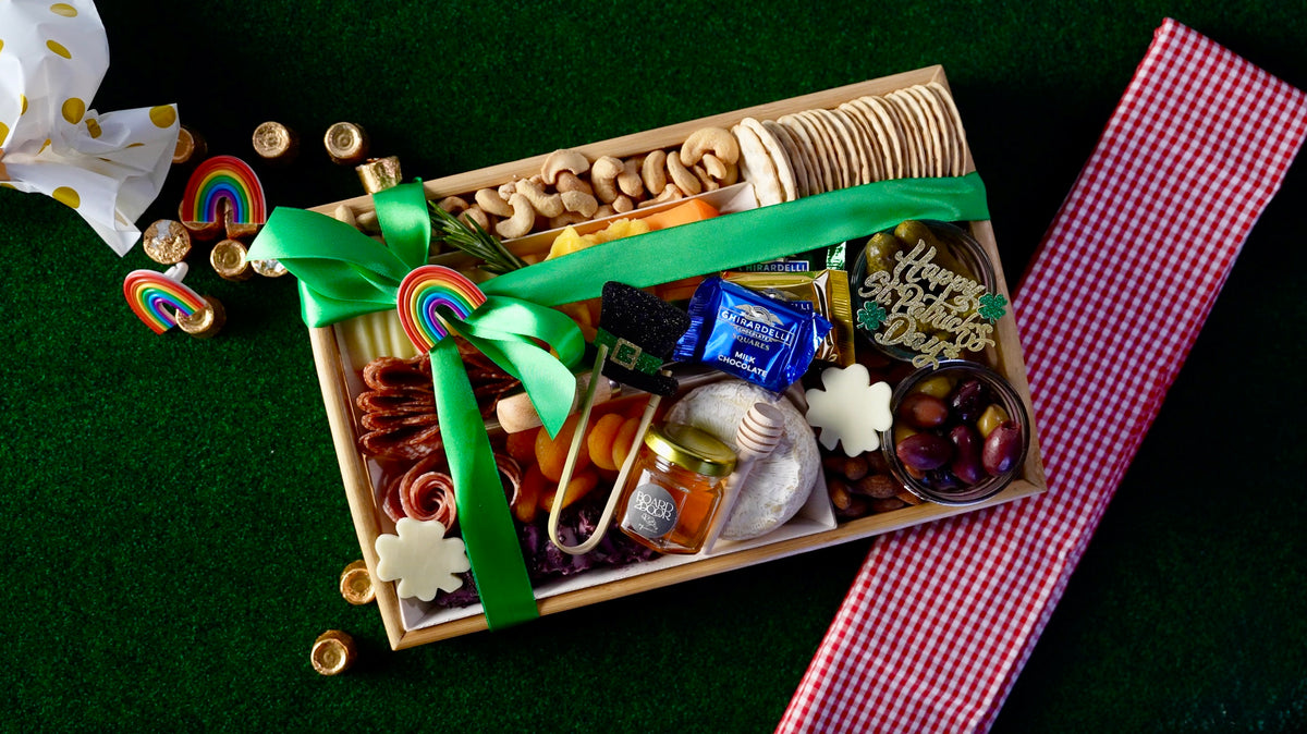 Fresh Shippable St. Patrick’s Day CharCUTErie Board